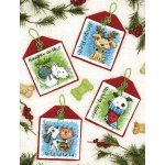 (image for) Pet Ornaments Counted Cross Stitch Kit